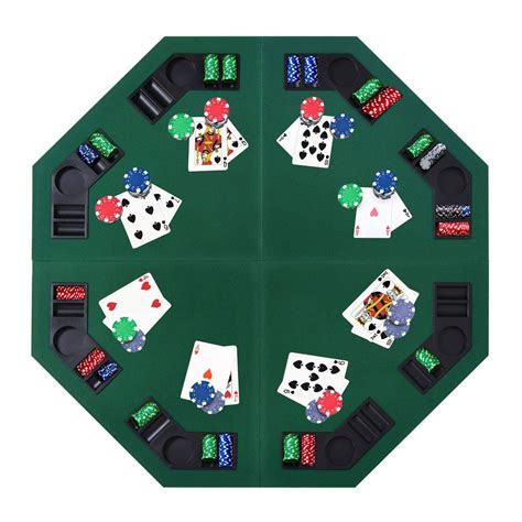 Dobrável mesa de poker octagon